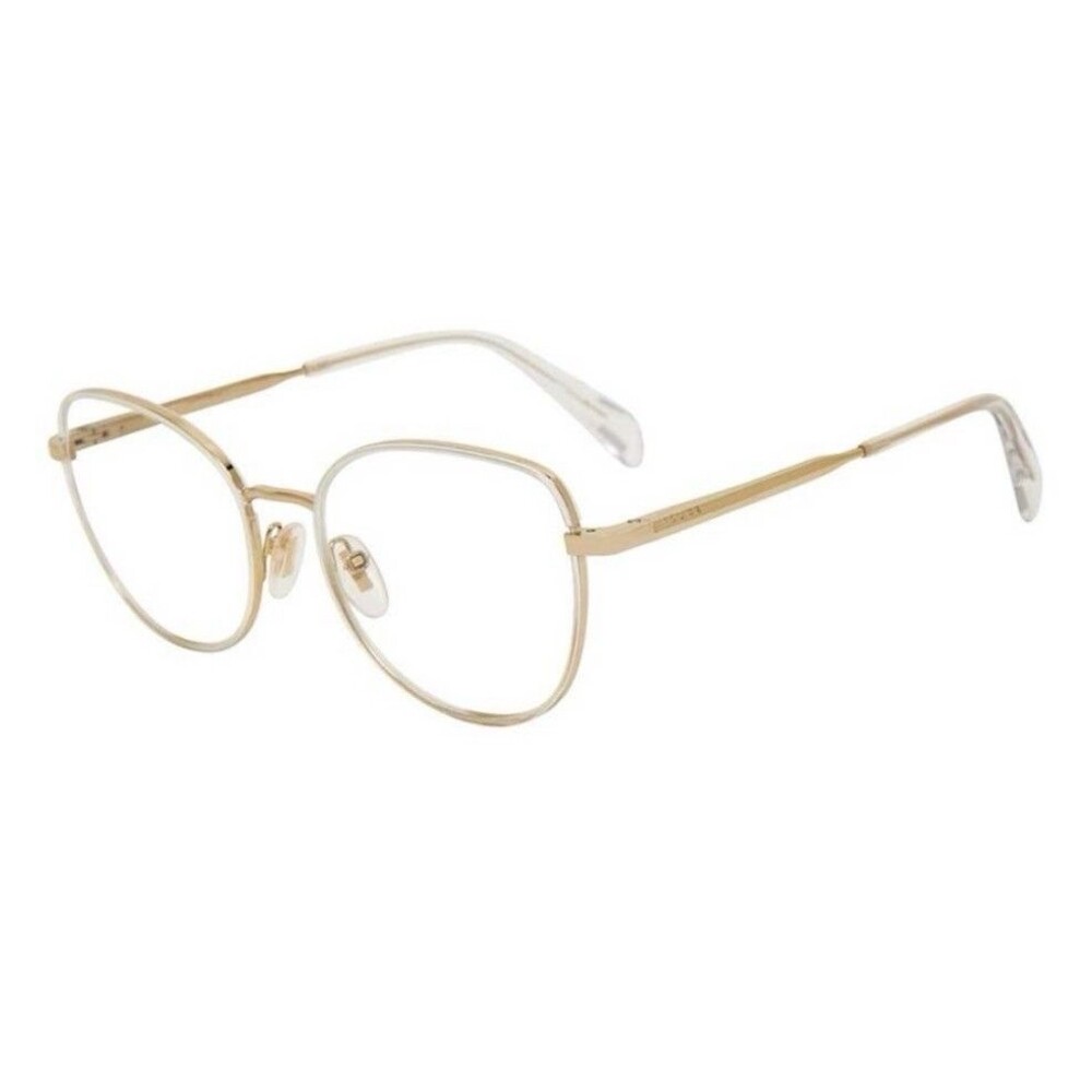 Police VPL839 Eyeglasses Gold White FRAMES 52[]18/140 Glasses